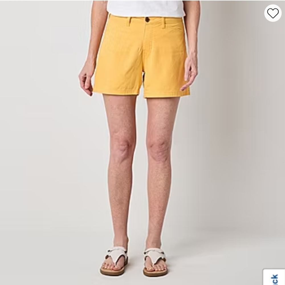 Yellow Women's Shorts